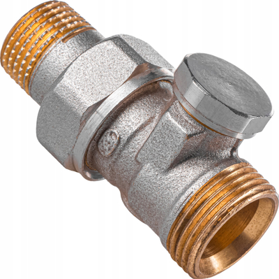 Valvul kthimi Comap Straight, 1/2"-M22, rregullim prurjeje, e nikluar