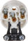 Prizë këndore Legrand LE-50103, 230V, 16A, e bardhë