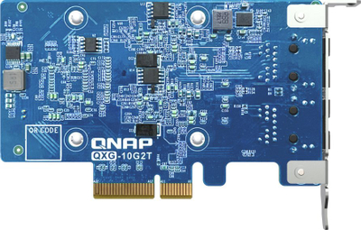 Мрежна картичка QNAP QXG-10G2T, 2x10GbE, PCI Express, внатрешна