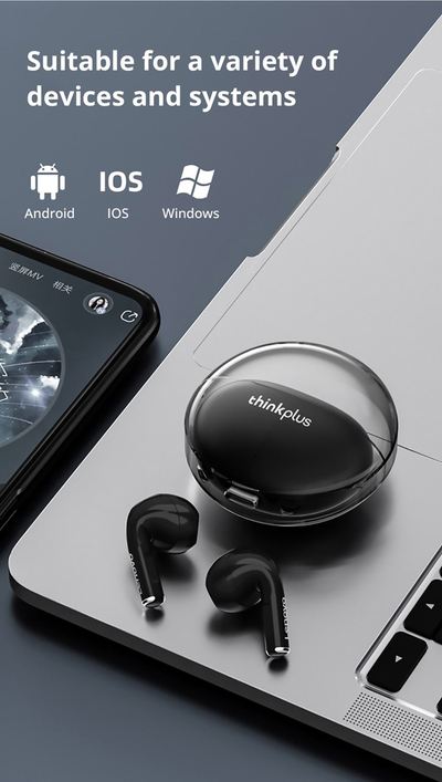 Dëgjuese Lenovo LivePods LP80, të zeza