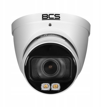 Kamerë IP dome BCS BCS-L-EIP44VCR4L4-Ai1, 4MP, NightColor, IP67, e bardhë