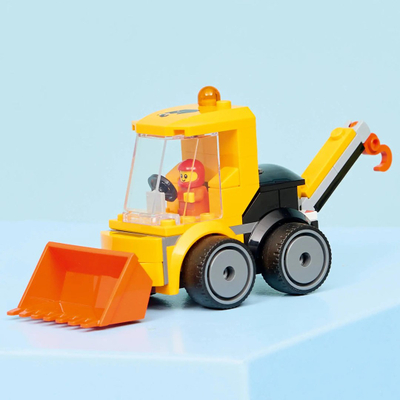 Set lodër LEGO City Construction Loader 60483, automjet ngarkues ndërtimi, shumëngjyrësh