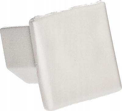 Kapak përfundimtar elektrik Stasiński SK, 14x14, PVC, i bardhë