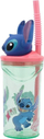Gotë për kalamoj Stitch 3D Figurine Cup, me pipëz, 360ml, shumëngjyrëshe