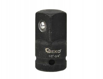 Adaptor çelësi goditës EKO, 1/2" në 3/4", çelik i farkëtuar, i zi