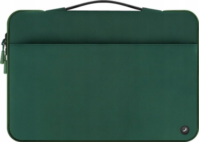 Торба за лаптоп JCPAL Professional, 13"-14", најлон отпорен на вода, зелена