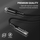 Kabllo USB Crong USB C në Lightning, 1.5 m, e zezë