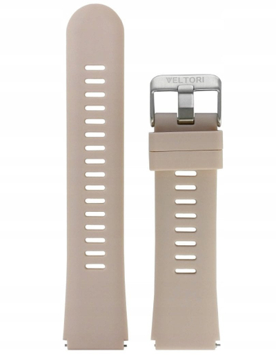 Каиш за паметен часовник за жени VELTORI VT320 VTP320, 20mm, алуминиум, беж