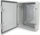 Kabinet industrial ELS Elektrotechnika IP65, pllaka montuese e galvanizuar, strehë ABS plastike, gri