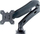 Mbajtës për monitor Art Desk L-11GD LCD/LED, 13 "- 27 ", i zi (RAMART L-11GD)