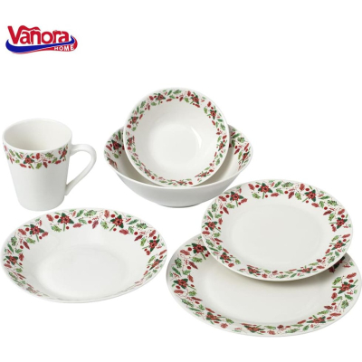 Enë porcelani Vanora Home MERRY, 15cm, 250ml, shumëngjyrëshe