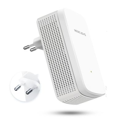 Zgjerues rrjeti Wi-Fi Mercusys AC750, i bardhë