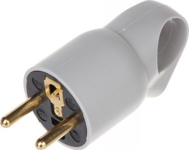 Fichë elektrike Legrand ANGLED PLUG LE-50105, 230V, 16A, e bardhë