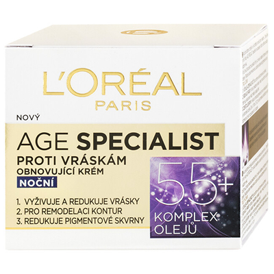 Krem lëkure Loreal Paris Age Specialist 55+, 50 ml