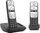 Telefoni pa tela Gigaset A690A Duo, analog DECT, ekran 2", i zi