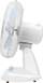 Ventilator tavoline MPM MWP-23, 23cm, rrotullim 90°, i bardhë blu