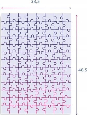 Puzzle Clementoni Stitch, 104 pjesë, shumëngjyrësh