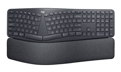 Tastierë Logitech ERGO K860 for Business, ergonomike, e zezë