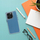 Futë telefoni Matrix Case për iPhone 16 Pro Max, TPU i butë, kornizë e tejdukshme, blu