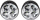 Комплет дневни светла AMiO 01524, ЛЕД 800 lm, 12–24V, црн