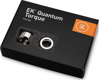 Rripa kompresues për ftohje me ujë EKWB EK Quantum Torque Compression Ring HDC 12, set 6 copë, nickel