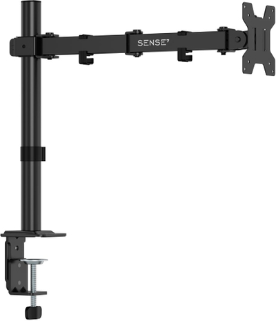 Mbajtëse biure për monitor SENSE7 FLOAT Light ARM, 17"-32", VESA 75x75 100x100, e zezë
