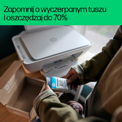 Мултифункционален уред HP DeskJet 2820e 588K9B, инкџет, Wi‑Fi, бел