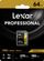 Kartë memorie Lexar Professional 1800x SDXC UHS II, 64GB, 270MB/s, e zezë