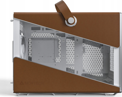 Kутија за компјутер Montech Heritage Pro, MicroATX Mini ITX, калено стакло, бела