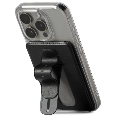 Портфел за телефон Ringke Slide Grip Wallet, магнетен MagSafe, држач за картички, црн