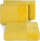 Peshqir banje Eurofirany 339278, 70x140 cm, pambuk froté 500 GSM, mustard