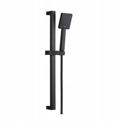 Set dushi Invena Patras, me shinë 60cm, kokë dushi Rain, i zi