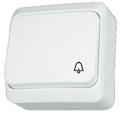 Buton i ziles Schneider Electric, i bardhë