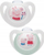 Biberon NUK Star Peppa Pig, 0-6 muaj, set 2 copë, shumëngjyrësh