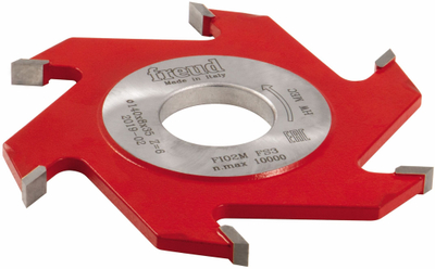 Teh prerës druri Freud F10 2M FS3, 140x14x35 mm, metal i kuq