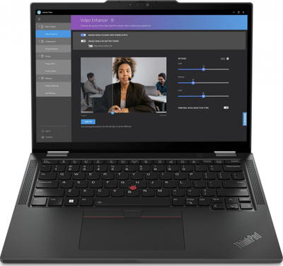 Laptop Lenovo ThinkPad X13 2-në-1 (Gen 5), 13.3", Intel Core i7 ULT7-155U, 32GB RAM, 1TB SSD, Intel Graphics, i zi