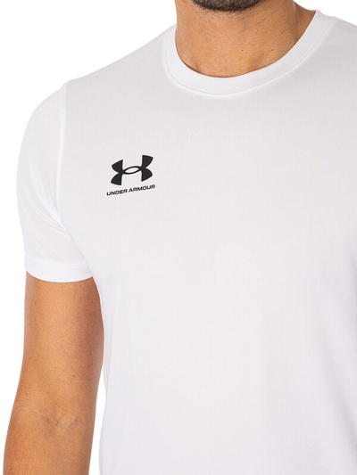 Bluzë sportive Under Armour Challenger, trajnimi, e bardhë e zezë