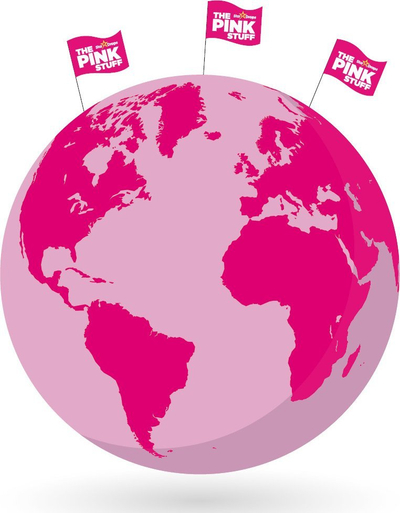 Pastrues WC The Pink Stuff Miracle Foaming Toilet Cleaner, 3x100g, aromë rabarbari, rozë