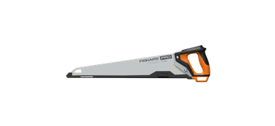 Sharrë dore Fiskars, 55cm, 9 tpi, zezë/ portokalli