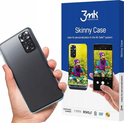 Mbulesë telefoni 3mk Skinny Case për Samsung Galaxy A22 4G, TPU, transparente