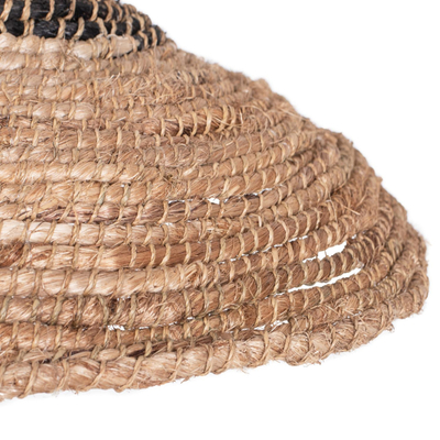 Llambë tavani Manila hemp 45×23–60 cm (HM7785), zezë