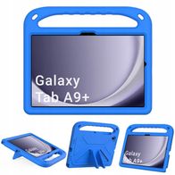 Kllëf tablet FunColor për Samsung Galaxy Tab A9 Plus 11", mbrojtës, me dorezë, blu