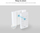 Ndërprës inteligjent Sonoff D1, dimmer dritash, RF 433MHz, WiFi, i bardhë