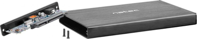 Kornizë Natec RHINO GO SATA 2.5", USB 3.0, e zezë (NKZ-0941)