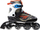 Patina inline Hi-Tec Rizzo M 92800398241, rrota 84 mm 82A, kushineta ABEC 7, të zeza