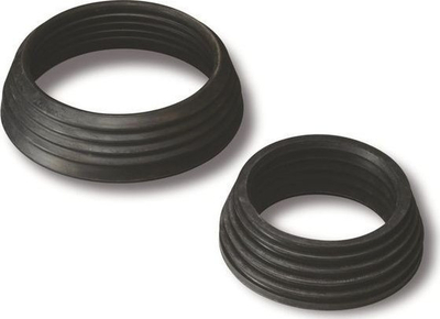 Unazë mbyllëse muri Rehau 162/203 mm, vulë gome flange, e zezë
