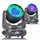 Reflektor skenik LIGHT4ME STARWASH 19x15W, LED RGBW, moving head wash, i zi
