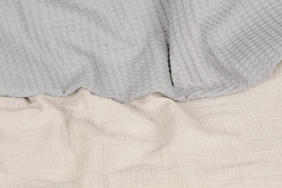 Shtrat pozicionues për bebe PRESTIGE MUSLIN, 80x55cm, pëlhurë pambuku, rozë