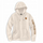 Bluzë me kapuç Carhartt Clarksburg Graphic Sleeve për goca, masa XL, ngjyrë malt kafe