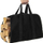 Çantë drush Northix Firewood Bag, material 600D Oxford, me dorezë, e zezë